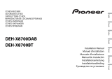 Pioneer DEH-X8700BT Le manuel du propriétaire