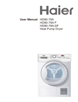 Haier HD80-A82 Le manuel du propriétaire