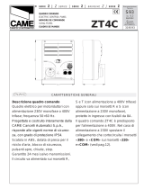 CAME ZT4C Le manuel du propriétaire