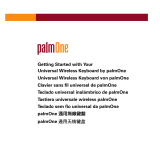 palmOne 3169WW - Universal Wireless Keyboard Le manuel du propriétaire