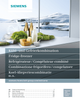 Siemens REFRIGERATOR BUILD-IN/BUILT-UNDER Le manuel du propriétaire