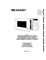 Sharp R-7E47 Le manuel du propriétaire