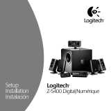 Logitech Z5400 DIGITAL Le manuel du propriétaire