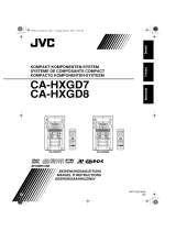 JVC CA-HXGD8 Le manuel du propriétaire