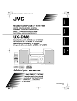 JVC UX-DM8 Le manuel du propriétaire
