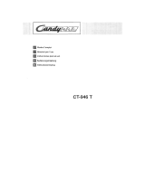 Candy CT-946 T Le manuel du propriétaire