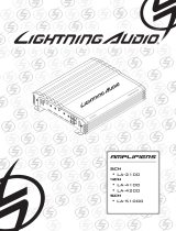 Audio Design LA-4100 Le manuel du propriétaire