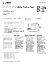 Sony UPC-10P34 Le manuel du propriétaire