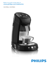 Philips hd 7852 50 senseo latte select grey Manuel utilisateur