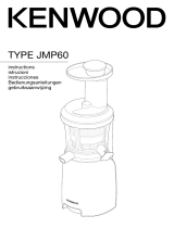 Kenwood JMP600 Slowjuicer PureJuice Le manuel du propriétaire