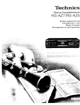 Technics RS-AZ6 Le manuel du propriétaire