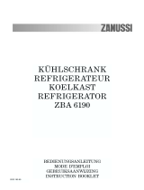 Zanussi ZBA 6190 Le manuel du propriétaire