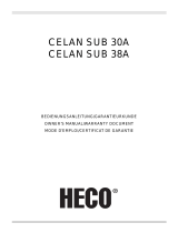 Heco CELAN SUB 30A Le manuel du propriétaire