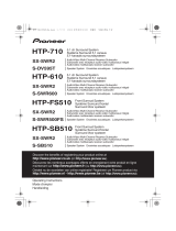 Pioneer HTP-SB510 Le manuel du propriétaire