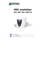 INFOSEC IPEL EVOLUTION 700 VA Manuel utilisateur