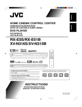 JVC RX-E51B Le manuel du propriétaire