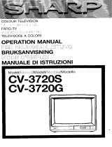 Sharp CV-3720S/G Le manuel du propriétaire