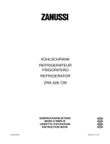 Zanussi ZRA626CW Le manuel du propriétaire