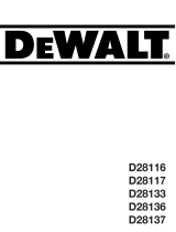 DeWalt D28117 T 2 Le manuel du propriétaire
