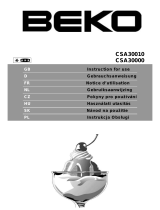 Beko CSA30000 Le manuel du propriétaire