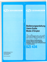 Sennheiser SZI 434 Le manuel du propriétaire