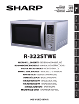 Sharp R-322STWE Le manuel du propriétaire