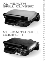 Tefal XL HEALTH GRILL COMFORT Le manuel du propriétaire