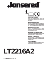 Jonsered LT 2216 A2 Le manuel du propriétaire