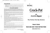 CROCK POT SCDD-CN DOUBLE DIPPER Le manuel du propriétaire