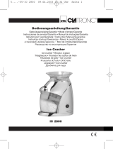 Clatronic IC 2800 Le manuel du propriétaire