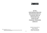 Zanussi ZRB24S Le manuel du propriétaire