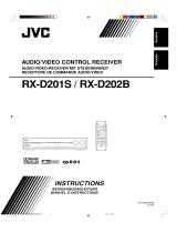 JVC RX-D202B Le manuel du propriétaire