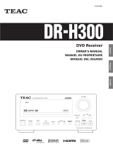 TEAC DR-H300 Le manuel du propriétaire