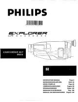 Philips CAMCORDER SET M820 Le manuel du propriétaire