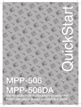 Advance acoustic MPP 506DA Le manuel du propriétaire