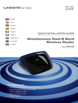 Linksys WRT610N - Simultaneous Dual-N Band Wireless Router Le manuel du propriétaire