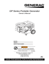 Generac GP8000E G0076861 Manuel utilisateur