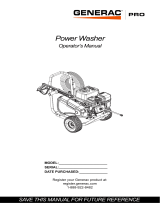 Generac 3800 PSI G0067120 Manuel utilisateur