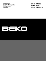 Beko DSE 20000 S Le manuel du propriétaire