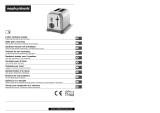 Morphy Richards 2 slice Fusion ‘long’ slot toaster Le manuel du propriétaire