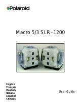 Polaroid MACRO 5-3 SLR–1200 Le manuel du propriétaire
