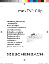 Eschenbach MaxTV Clip Manuel utilisateur