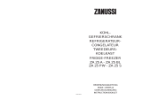 Zanussi ZA25BL Le manuel du propriétaire