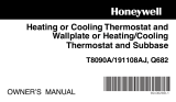 Honeywell T8090A Le manuel du propriétaire