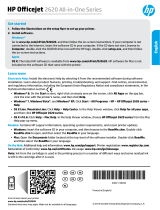 HP Officejet 2620 series Le manuel du propriétaire