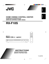 JVC RX-F10 Le manuel du propriétaire