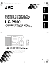 JVC ux p550 Le manuel du propriétaire