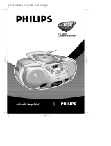 Philips AZ1018 Manuel utilisateur