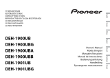 Pioneer DEH-1900UB Manuel utilisateur