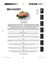 Sharp AX1100IN Le manuel du propriétaire